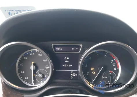 2012 Mercedes-Benz Ml 350 4Matic from USA, damaged, VIN 4JGDA5HB3CA016463